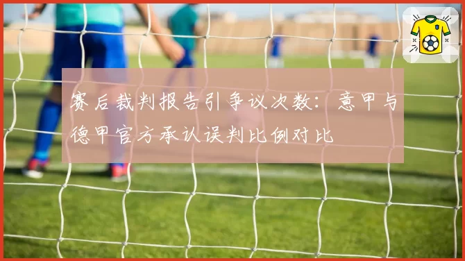 赛后裁判报告引争议次数：意甲与德甲官方承认误判比例对比